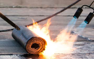 Noke asphalt flat roofing repairs